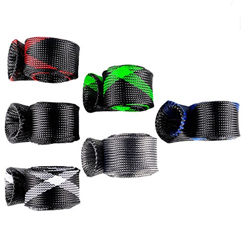 SF Standard Fishing Spinning Rod Cover( Random Color/3 PCS)