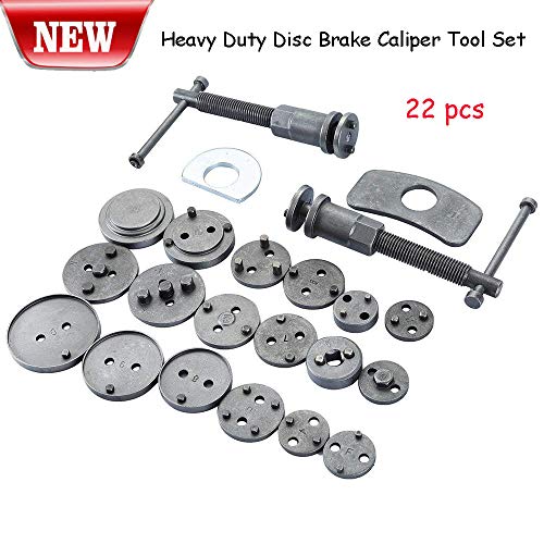 image for SuperUS 22-Piece Heavy Duty Disc Brake Caliper Tool Set and Wind Back 