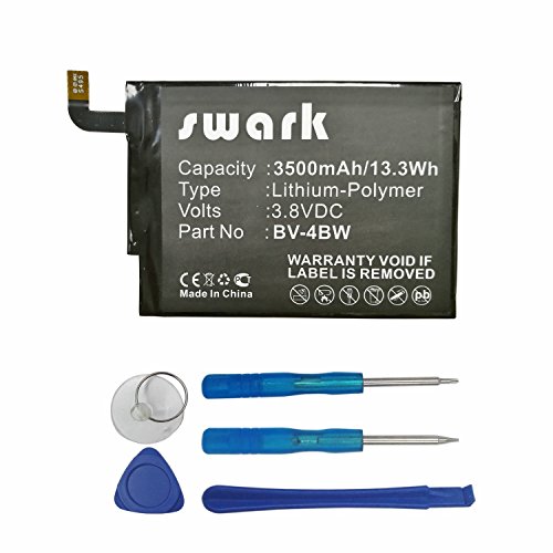Swark replacement 3500mah li-polymer high-capacity replacement ba…