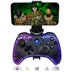 Koiiko Wireless Game Controller Cracked Gamepad for