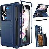 Viaotaily Galaxy Z Fold 3 Case with Screen