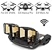 DJI Mavic Pro Mavic Air Spark Accessories for DJI Mavic Pro / Mavic Air / Spark Controller Signal Booster Foldable Signal Extender Transmitter Antenna Range Extender DJI Spark Drone (Gold)