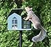 Erva Peanut Pantry Squirrel Feeder - Heavy Duty Steel - Premium Verdigris Finish - Made in USA (SQF1)