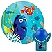 Projectables 34221 Finding Dory LED Plug-In Night Light, Blue and Teal, Light Sensing, Auto On/Off, Projects Disney Pixar Characters Dory and Nemo Image on Ceiling, Wall, or Floor