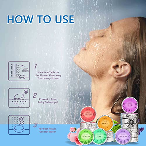 EASTER BASKET ESSENTIALS AROMATHERAPY SHOWER STEAMERS- EASTER BASKET STUFFERS FOR ADULTS, SHOWER BOMBS – SELF CARE AND RELAXATION STRESS RELIEF EASTER GIFTS FOR WOMEN