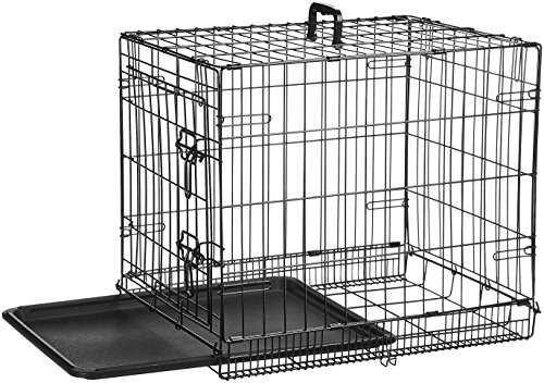 4 AmazonBasics+Single+Door+Folding+Metal+Crate
