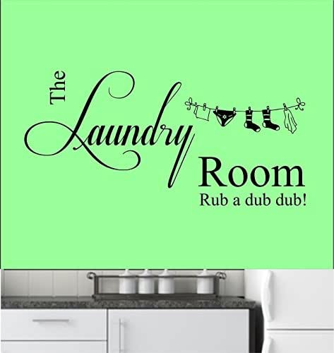 Cita de 'The Laundry Room', Vinilo decorativo para pared de vinilo