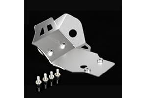 GYUKSIA Front Skid Plate Lower Engine Mud Guard Cover for Yamaha Tricker, Serow 250 2018-2023 XT250 2008-2023 (Silver)