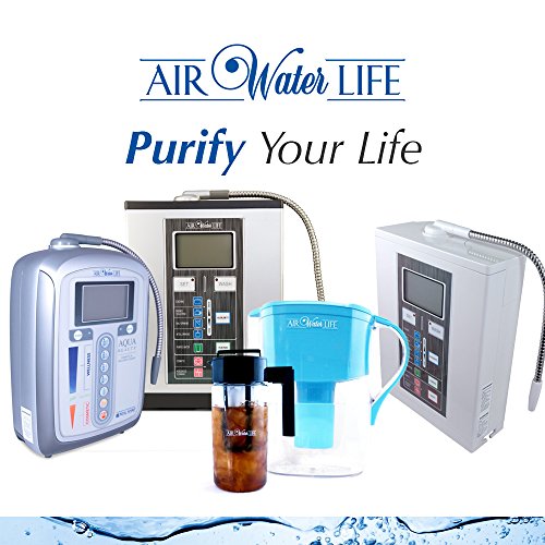 Air Water Life Aqua Ionizer Deluxe 9.0 Best Home Alkaline Water Filtration System Produces