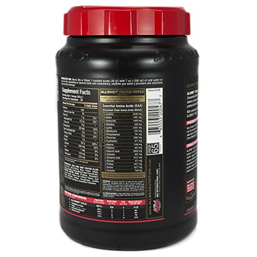 AllWhey Gold, Chocolate, 2 lbs, From AllMax