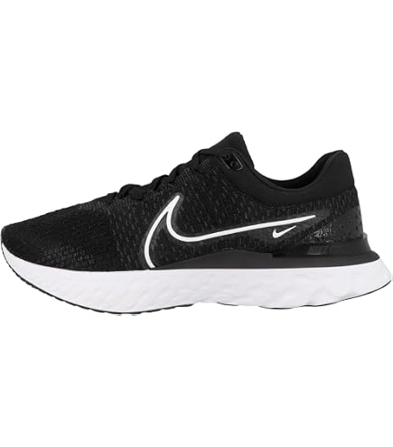 Amazon.com | Nike Men's React Infinity Run Flyknit 3Sneaker, Black