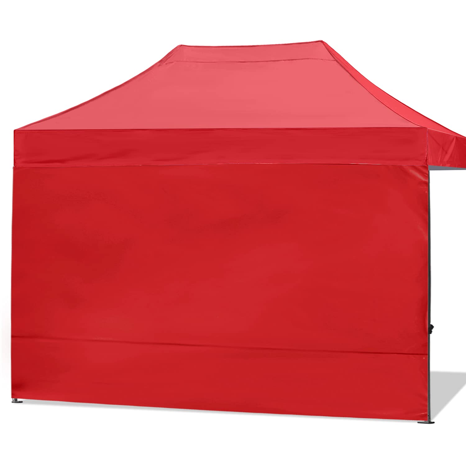 ABCCANOPY Side Panel for 3x4.5M Straight Leg Gazebo,1 Pack Sidewall Only (Red)