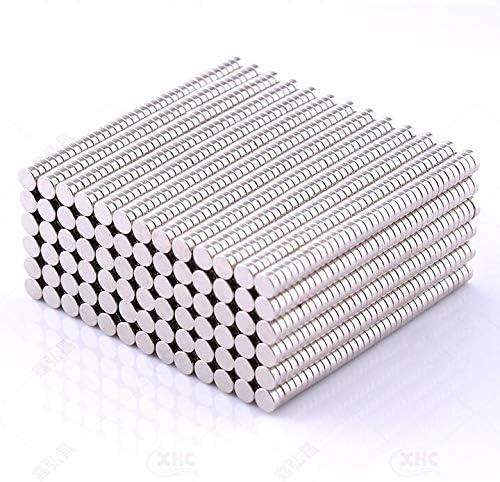 AYGYIYH250Pieces Brushed Nickel Pawn Type Magnetic Push pin, Refrigerator Magnet, Office Magnet, Dry Erase Board Magnetic Needle, whiteboard Magnet, Round Stainless Steel Magnet, 2x1mm 250 Pieces