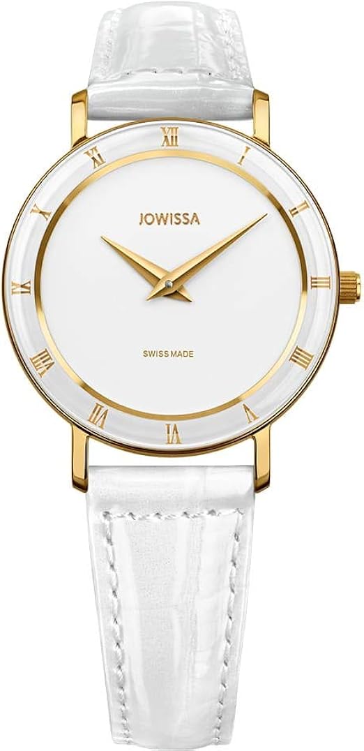 Jowissa Roma Schweizer Damenuhr J2 276 M Weiss Gold Amazon De Uhren