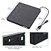 External DVD Drive, M WAY USB 3.0 External CD Player, Portable USB C DVD CD RW Optical Drive, DVD CD ROM USB Burner Writer, for Laptop PC Mac MacBook Pro Air OS Windows 7 8 10 Linux