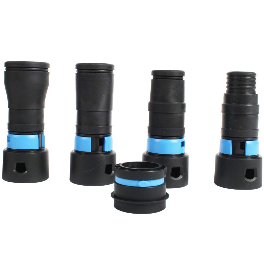 Photo 1 of Cen-Tec Systems 95248 Quick Click Expanded Multi-Brand Power Tool Adapter Set for Dust Collection