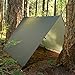 Aqua Quest Guide Tarp - 100% Waterproof Ultralight Ripstop SIL Nylon Backpacking Rain Fly - 13x10 Brown