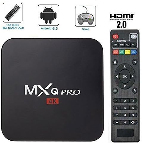 2017 MXQ Pro Mini Pc Android 6.0 TV Box 64Bit Amlogic S905X Quad Core 1G/8GB 4K Google with WiFi HDMI DLNA