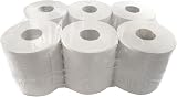 Ideal 365 White 2 Ply Embossed Centre Feed Paper Rolls 6 x 2 Ply Case view 3