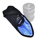 Camera Wrap Protective Dslr Lens Bag Wrap Insert 12-Inch Universal Padded Pouch Camera Case Cover Sleeve Pouch for Canon Nikon Sony (S Size)