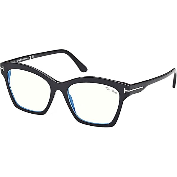 メガネ TOM FORD Tom Ford - FT5951-B_54001 - 001 Tom Ford FT 5951-B BLUE BLOCK Shiny Brown/Blue Filter 54/16