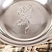 Browning Stainless Steel Pet Dish, Large, Shadow Grass Blades