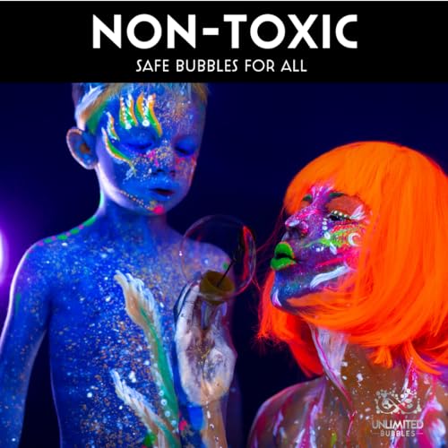 Bubble Solution Powder Makes 30 Gallons of Non Toxic Bubbles with