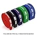 Pull Up Assist Band, Premium Stretch Resistance Bands - Mobility Bands - Powerlifting Bands - Extra Durable and Heavy Duty Pull-Up Bands - Works with Any Pullup Station (Five-Band Set)