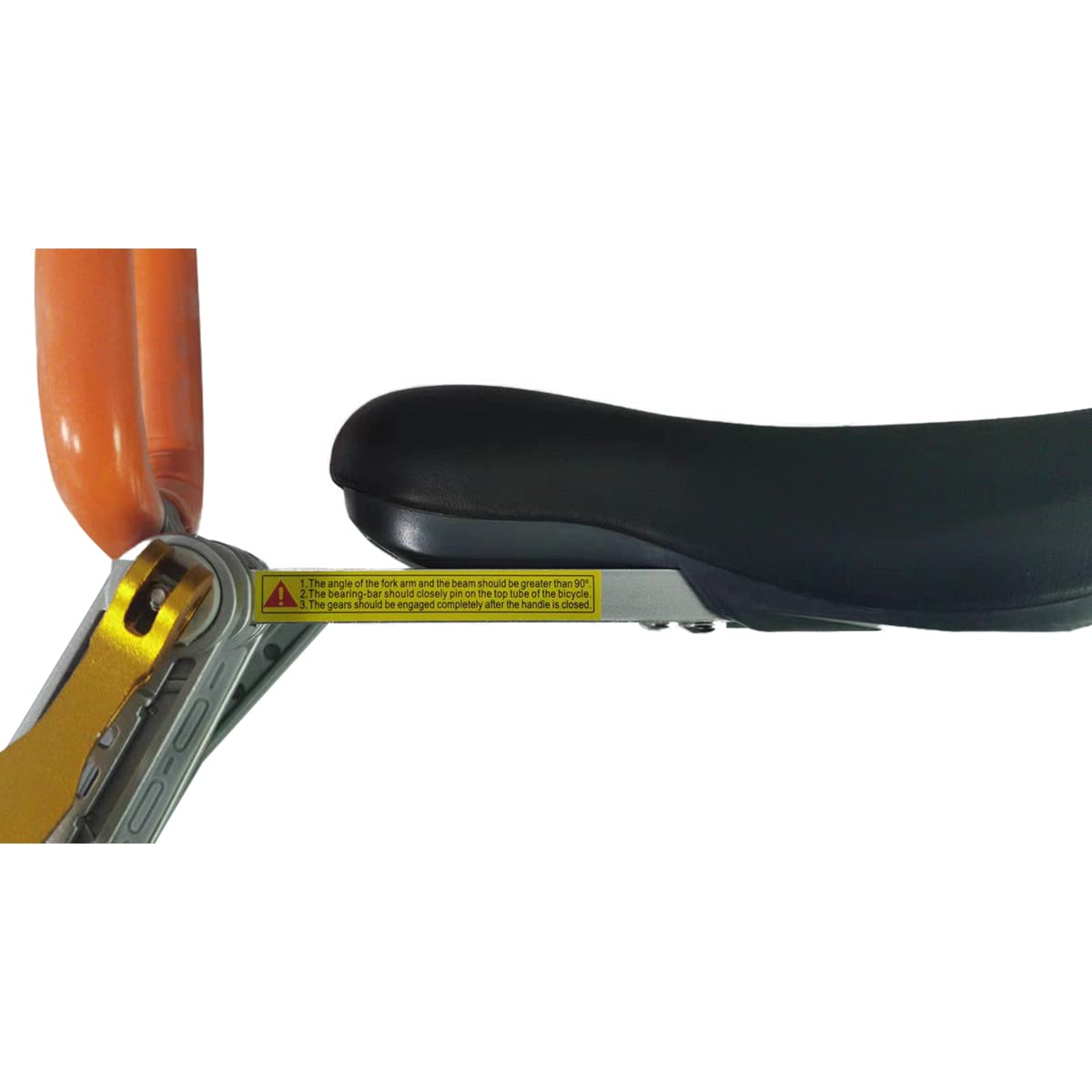 UrRider Child Bike Seat, Front Mount Kids Bike Seat,Fit Mountain Bikes, Cruiser Bikes, Folding Bikes, Ultra Light,Portable, Tool-Free, Quick-Release,Toddler Bike Seat for 2-6 Years(up to 60lbs)