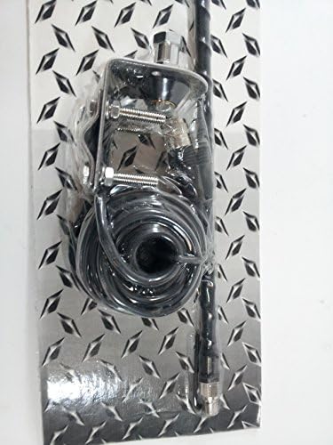 Liberty L-NG4 4 Foot Single No Ground Tuneable Fiberglass CB Radio Dingo Antenna Kit