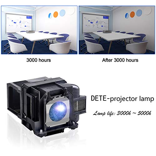 LBTbate Replacement Projector Lamp for Epson ELPLP78/ V13H010L78 DT Home Cinema PowerLite 2030 2000 730HD 725HD 600 EH-TW570 Projector Bulb with Housing - Thumbnail 2