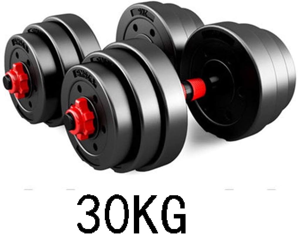 PIAOLING Fitness Dumbbell 20kg-40kg Black New Adjustable Dumbbell Set Dumbbell Fitness Exercise Detachable Dumbbell Weight Barbell Fitness Equipment Dumbbell Combination