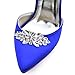 ELEGANTPARK DF Women Rhinestones Bow Decorative Shoe Clips Jewelry Decorations Charms Wedding Party Accessories Silver 2 Pcs