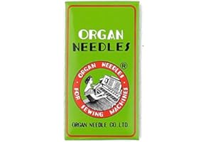 Organ HL X 5 Needles for Juki TL2000QI, TL2010Q, TL98 Series , Janome 1600P and Janome 1600P-QC Machines Size 75/11 by Organ