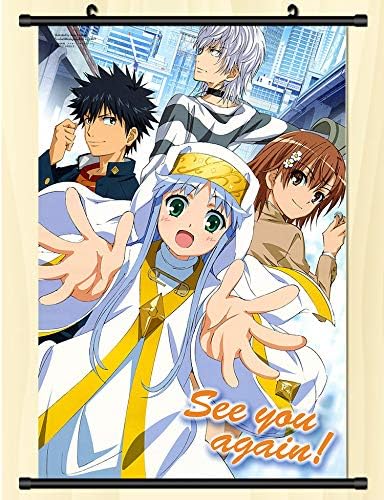 Amazon Co Jp アニメ タペストリー とある魔術の禁書目録 ポスター 掛ける絵 巻物 軸物 アニメ おしゃれ 萌え Multi13 40x60cm ホーム キッチン