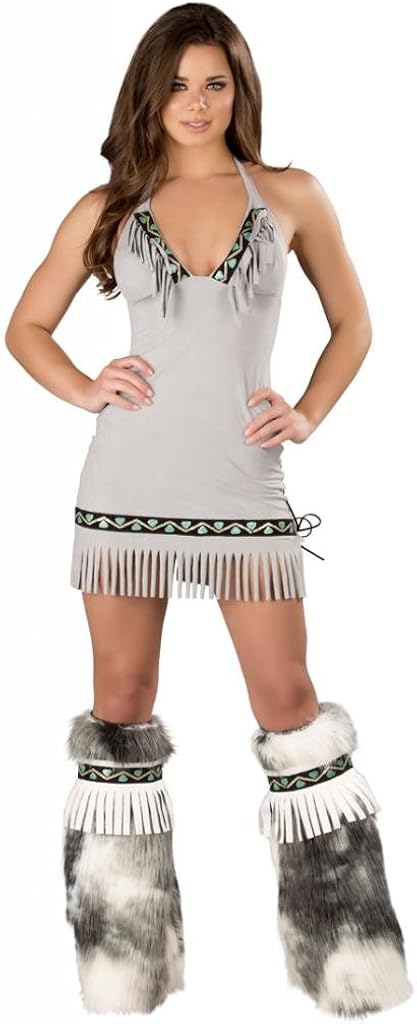 faux suede fringe dress