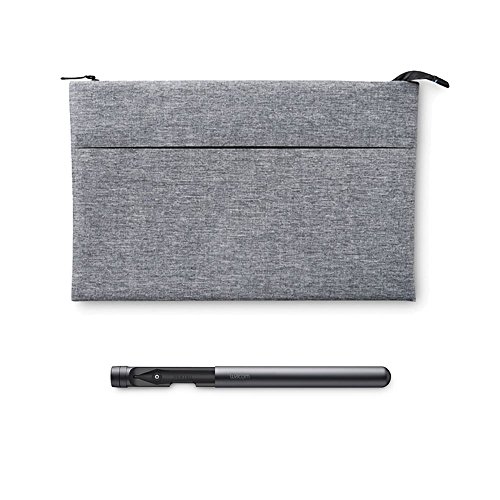 Wacom Protection Accessory Kit for Wacom Intuos Pro (PTH860) with tablet carrying case and Wacom Pro Pen 2 case