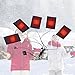 5 In 1 5v Electric Heating Thermal Clothes Heated Jacket Outdoor Mobile Washable Warming Gear Thermal Vest Heated Jacket Outdoor Black