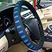 Raysell Automotive Steering Wheel Cover - Soft & Breathable EVA Foam Cover Fit for Car Steering Wheel with 38cm/15 Diameter (Blue)