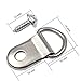 Comdox D Ring Picture Hangers 100-Pack Pro Quality Heavy Duty Picture Hooks with Screws, Picture Frame Hardware