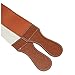 BlueCosto Men's Shaving Straight Razor Strop Barber's Knife Leather Sharpening Strap Belt