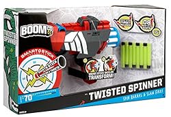 BOOMco. Twisted Spinner Blaster,Red