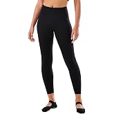 TAVI Noir High Waisted Workout Leggings for Women 7/8 Tight Athletic Leggings with Pocket Tummy Control Gym Sports Yoga Pants