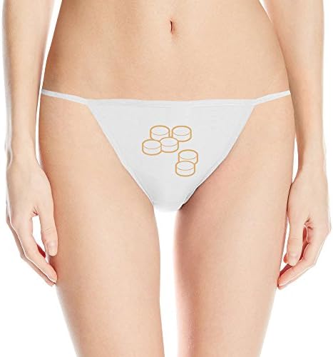 MZONE Best Pills Briefs T-string For Women Black