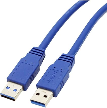 Amazon Vivisun Usb A オス Usb A オス Usb 3 0 ケーブル タイプa タイプa オス オス 金メッキコネクタ 両端 Usb A平型ケーブル Blue2 5ｍ Kakomui パソコン 周辺機器 通販