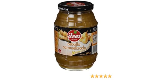 Ibsa - Cebolla caramelizada, 975 g: Amazon.es: Alimentación y bebidas