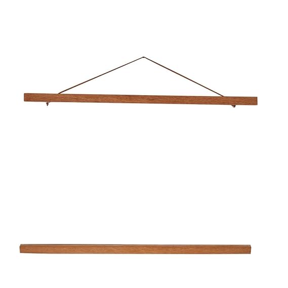 Posterleiste, Magnetische Poster Bilderrahmen Aufhänger Posterhalter für Wanddeko(50cm)