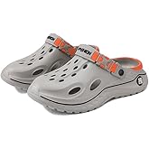 Qiucdzi Men’s Women’s Clogs Unisex Garden Shoes Mules with Arch Support Comfort Slip-on Outdoor Sandals Slippers for Work Beach Casual