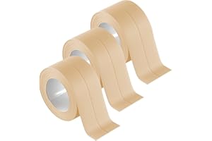 BOGUISH 3 Rolls Caulk Tape Waterproof Sealing Self Adhesive 10.5 Feet,Caulking Sealant Strip for Bathroom Toilet Kitchen Countertop Beige