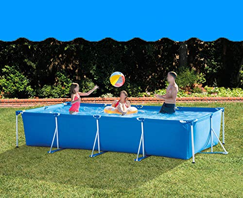 Planschbecken Familienpool, Planschbecken, Pool Rechteckig Für Kinder Einfach Zu Montieren Für Erwachsene Und Kinder… – Bild 8
